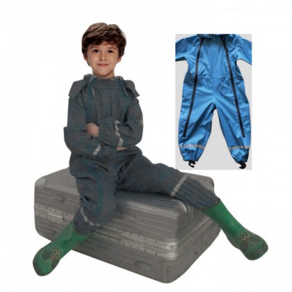 Children PU Overall in AOP, 0674